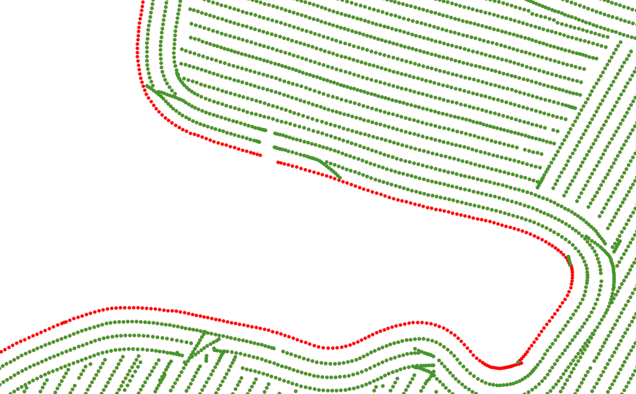 Edge point detection